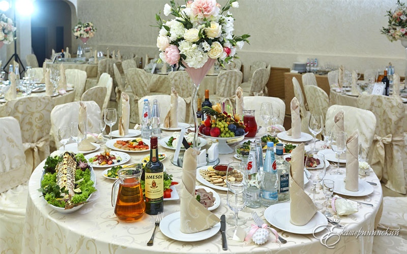 Свадебные банкеты в ресторане «Екатерининский сад», Краснодар
