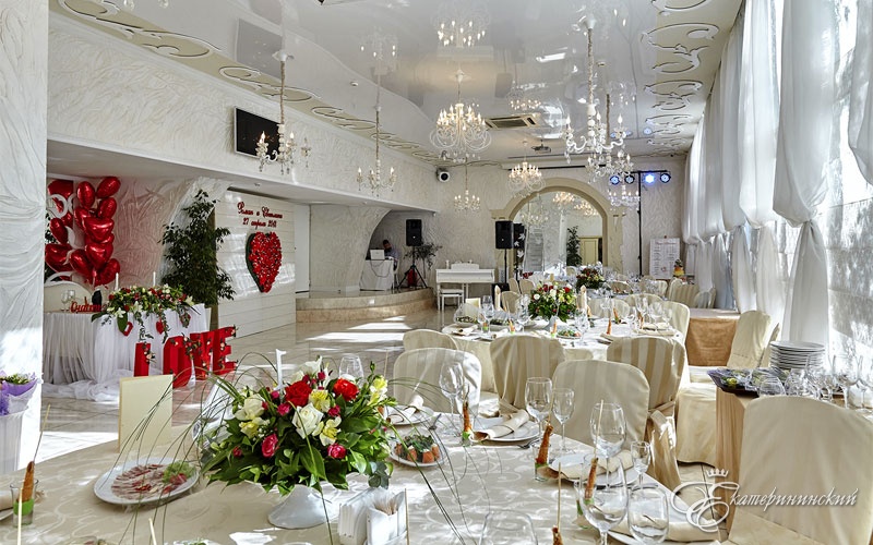 Свадебные банкеты в ресторане «Екатерининский сад», Краснодар